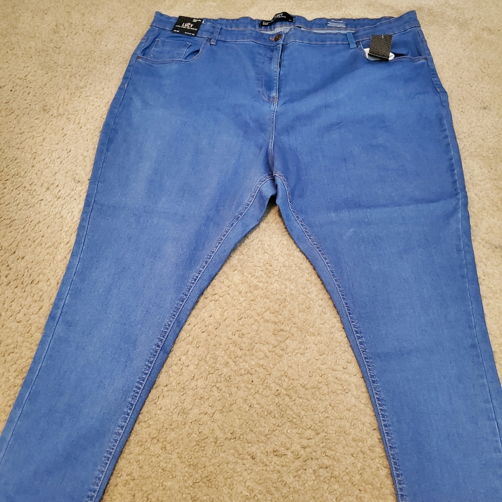 High waisted jeans